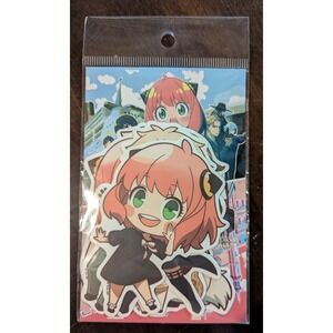 Spy Family Limited Edition 5 Collectible Vinyl Stickers, New 3x3" Matte & Glossy